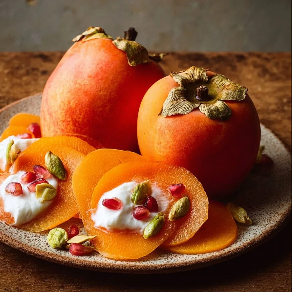 Winter Fruit Persimmon Pear
