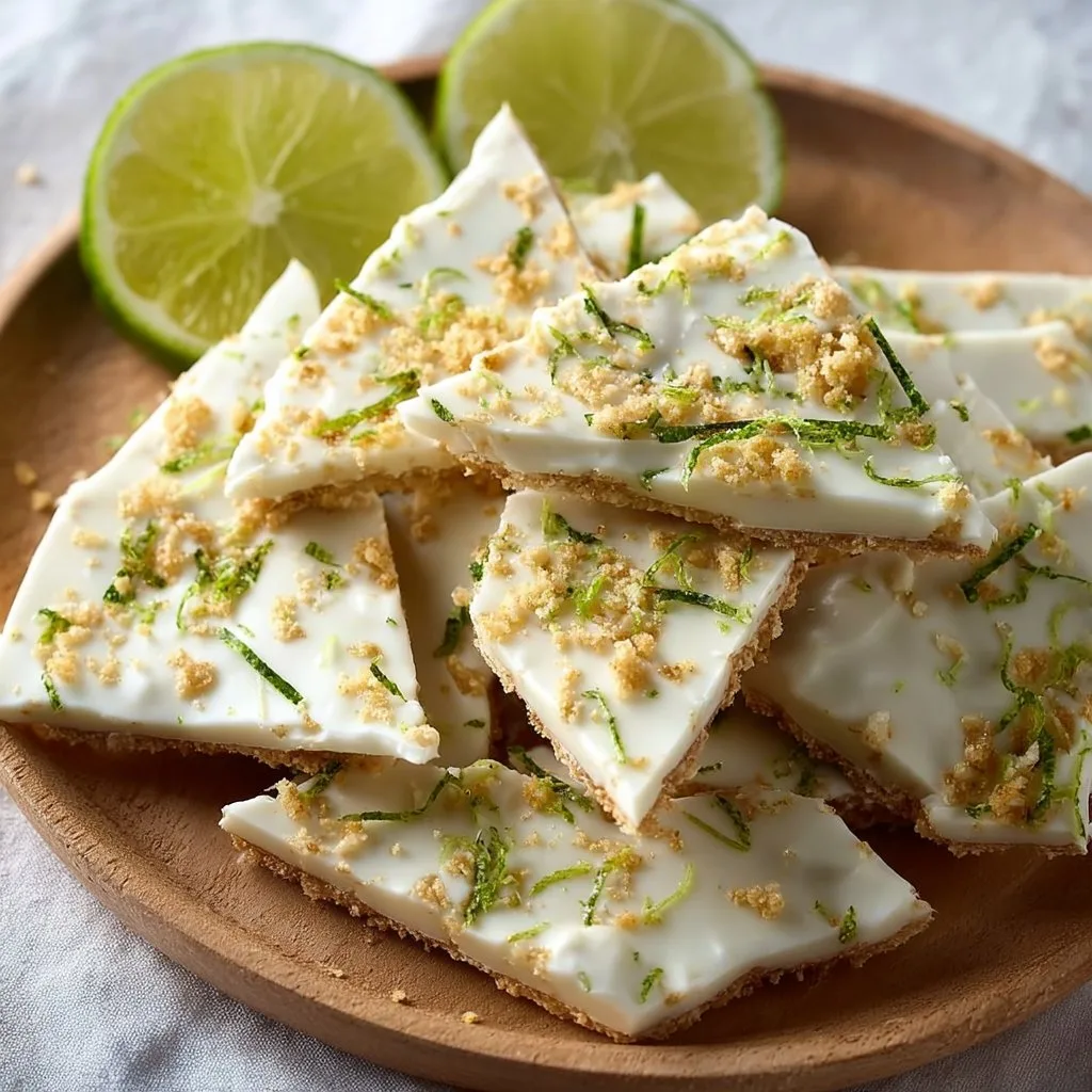 Key Lime Pie Yogurt Bark Recipe High Protein
