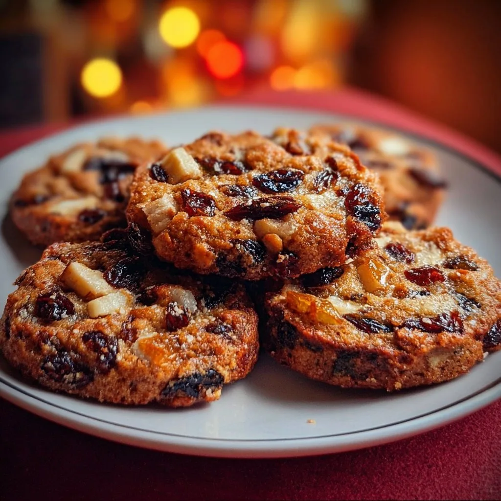 Christmas Fruitcake Cookies