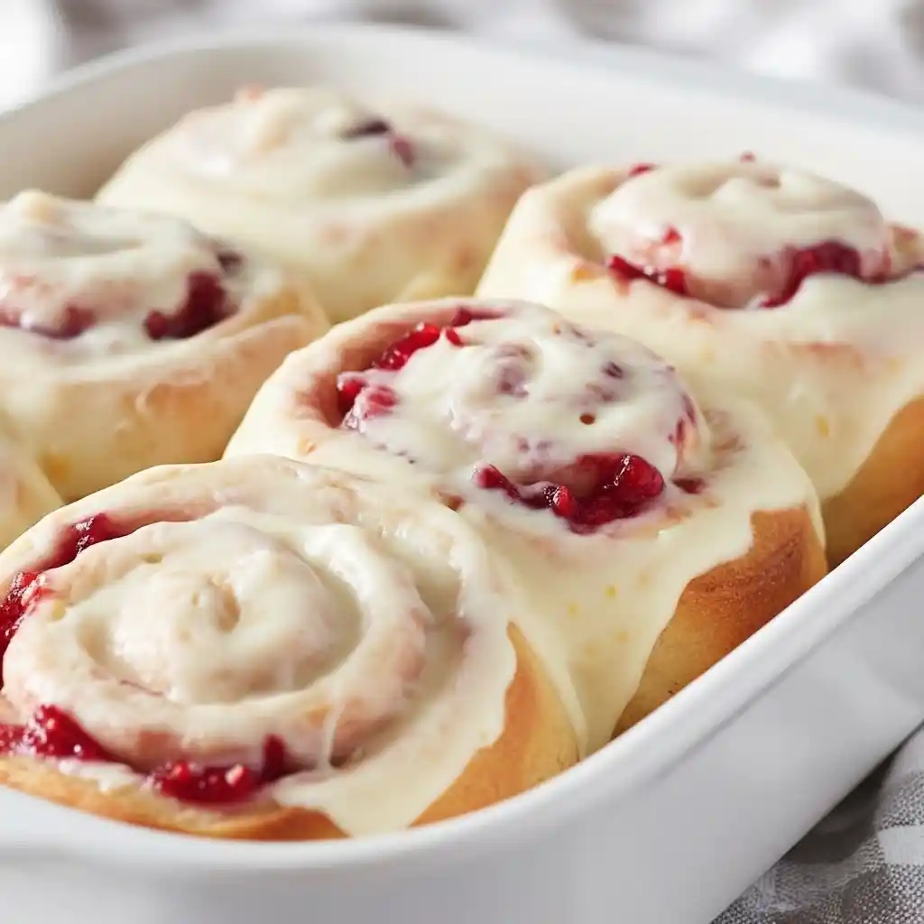 homemade Cranberry Orange Sweet Rolls