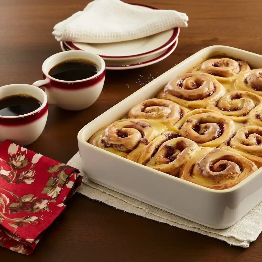 Cranberry orange sweet rolls served on a plate ready to eat