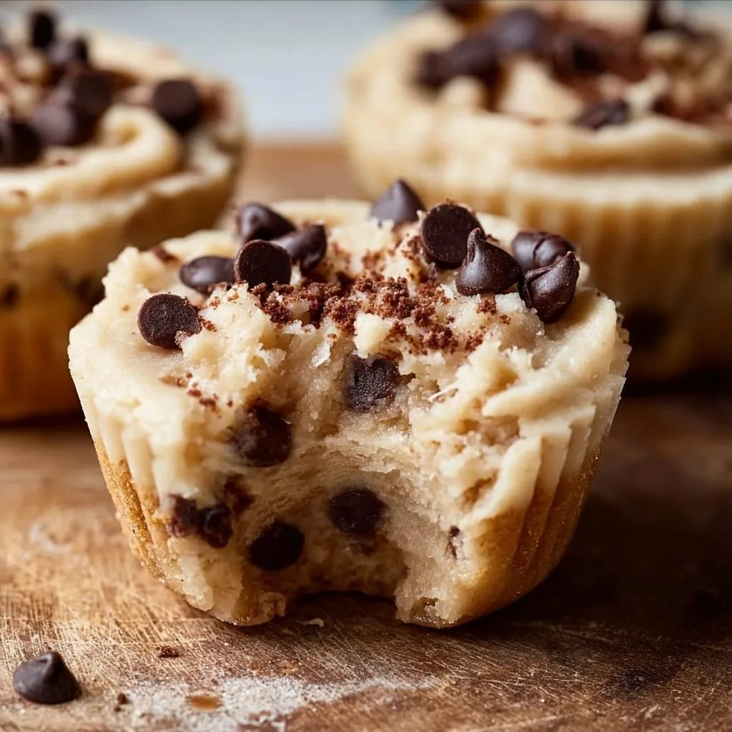 High Protein Yogurt Cookie Dough Cups