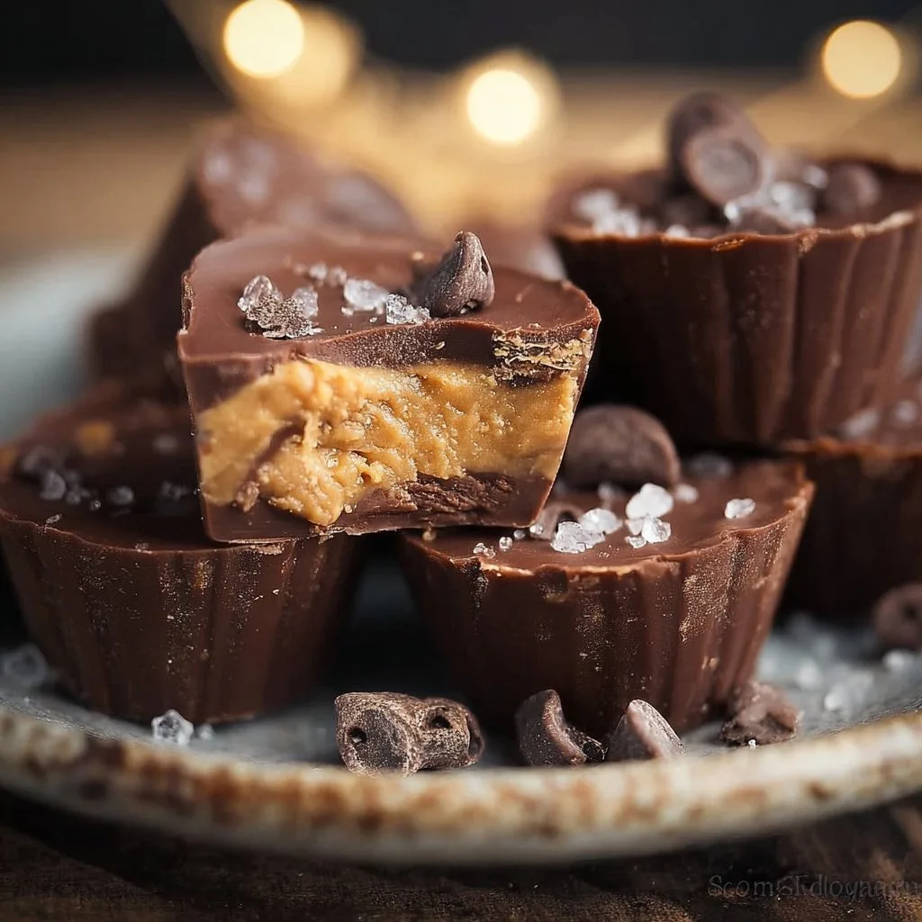Chocolate Peanut Butter Fat Bombs