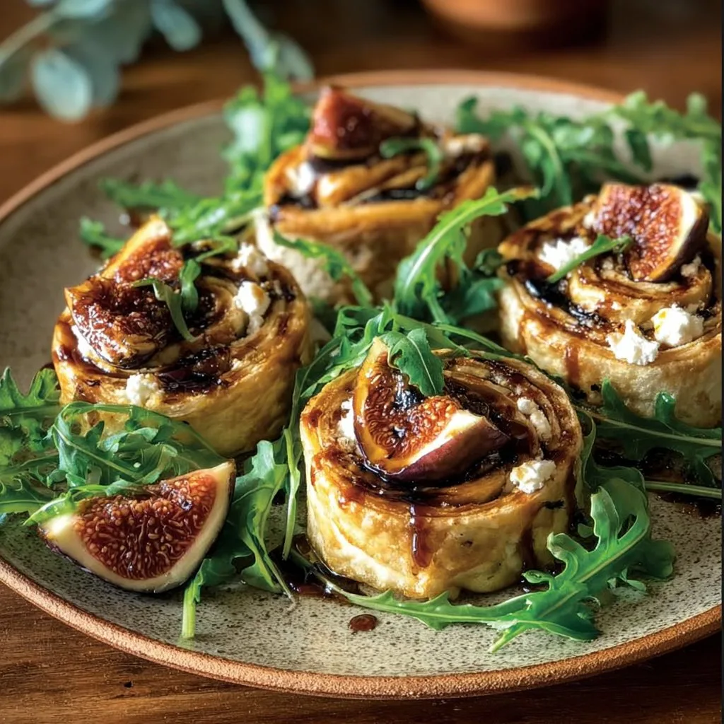 Fig and Goat Cheese Pinwheels