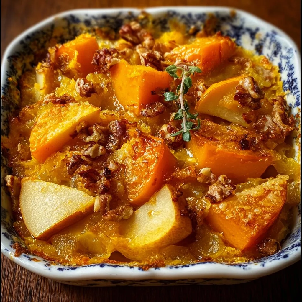 Butternut Squash Apple Bake