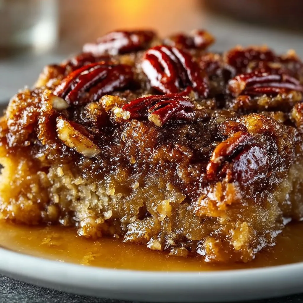 Pecan Pie Dump Cake