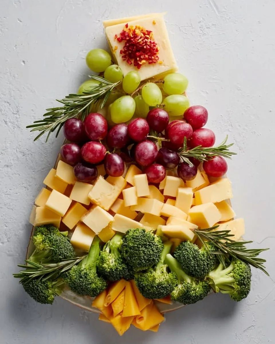 Evergreen Tree Snack Board