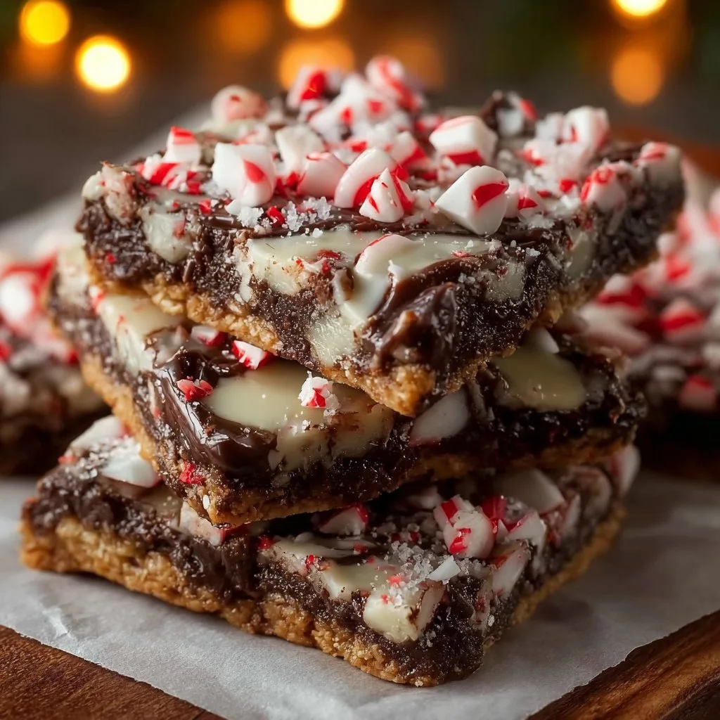 Chaos Cake Peppermint Cookie Brittle