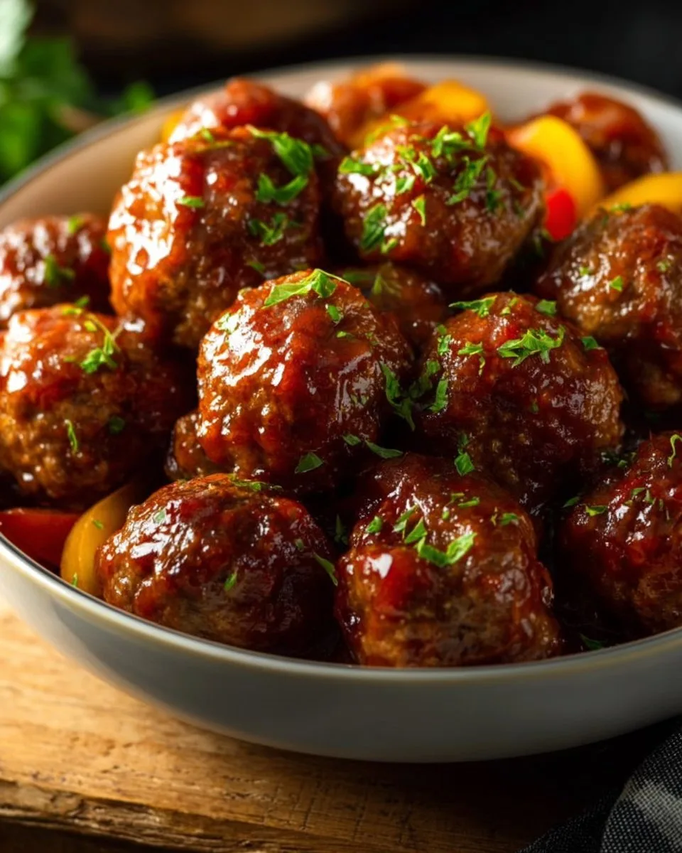 Sweet and Sour Meatballs