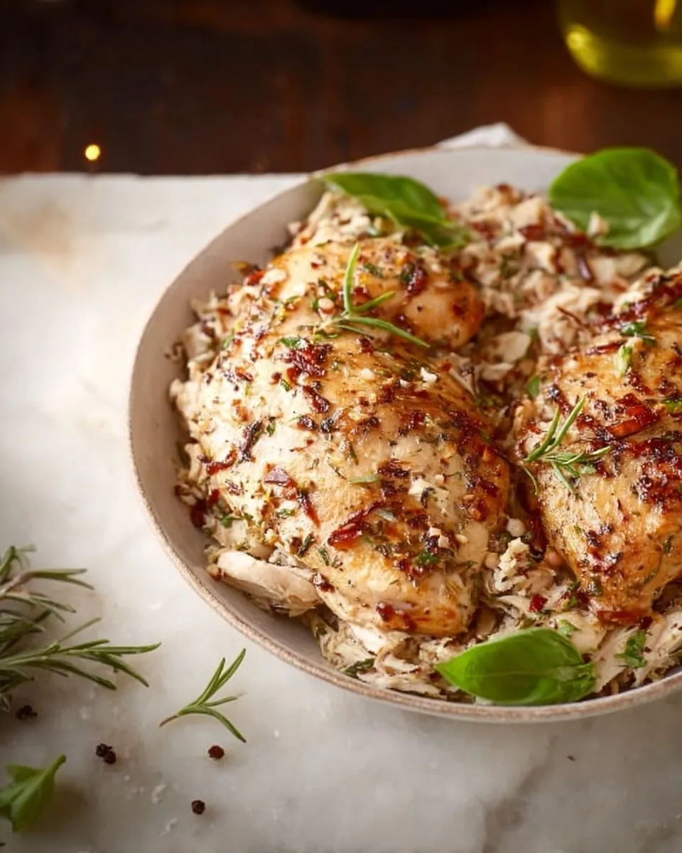 Lightened Marry Me Chicken