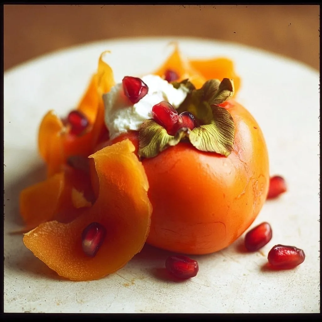 Winter Fruit Persimmon Pear