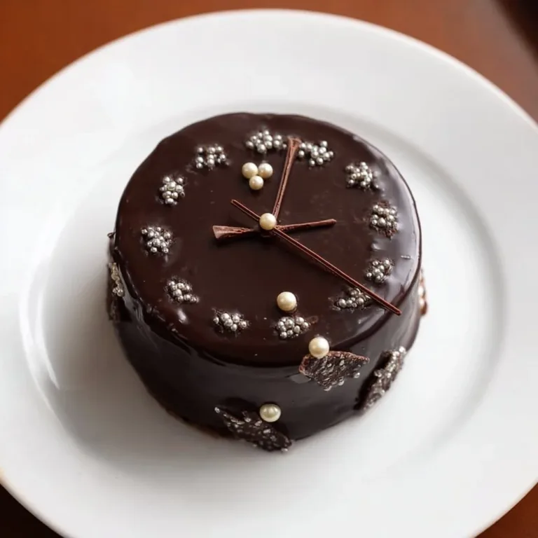 Assorted mini desserts featuring countdown clock decorations for festive occasions.