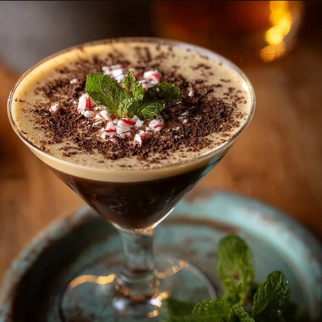 Peppermint Espresso Martini