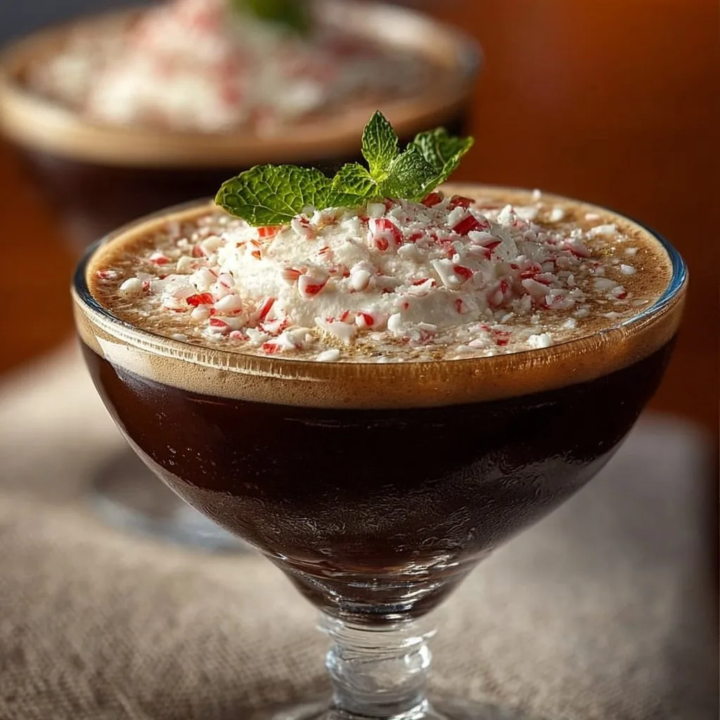 Peppermint Espresso Martini