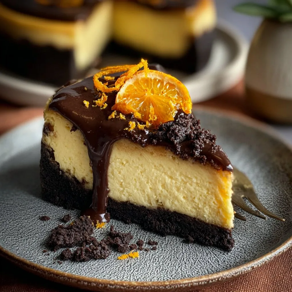 Chocolate Orange Cheesecake