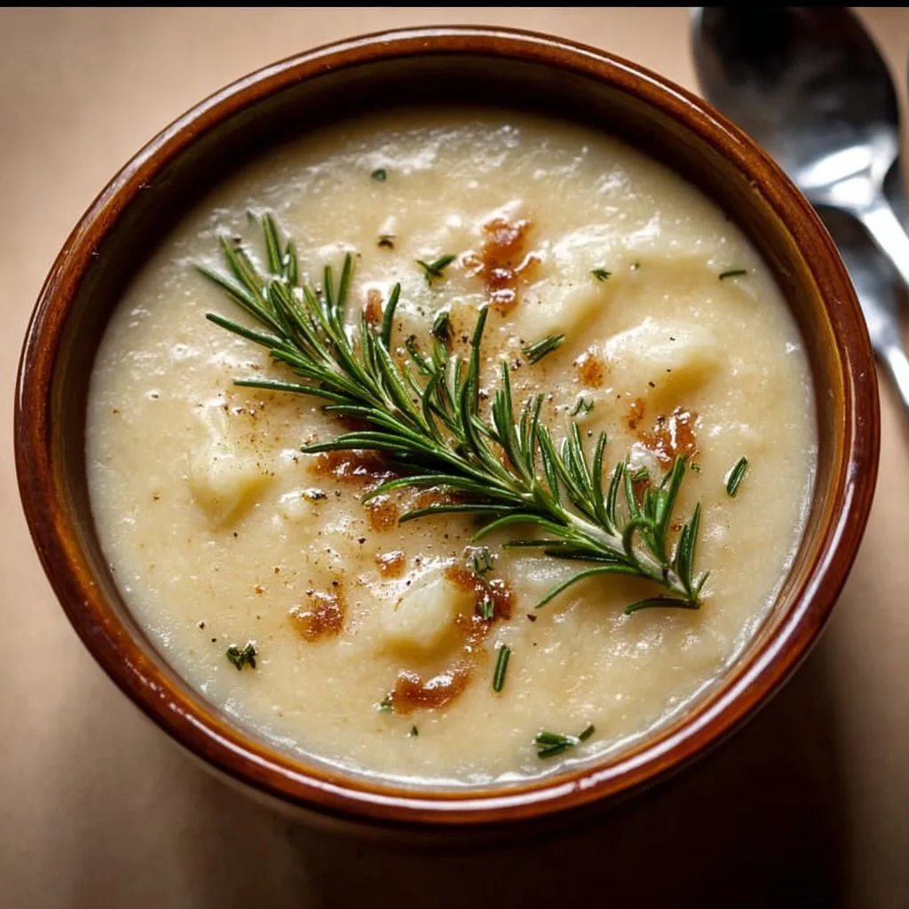 Slow Cooker Rosemary-Potato Soup