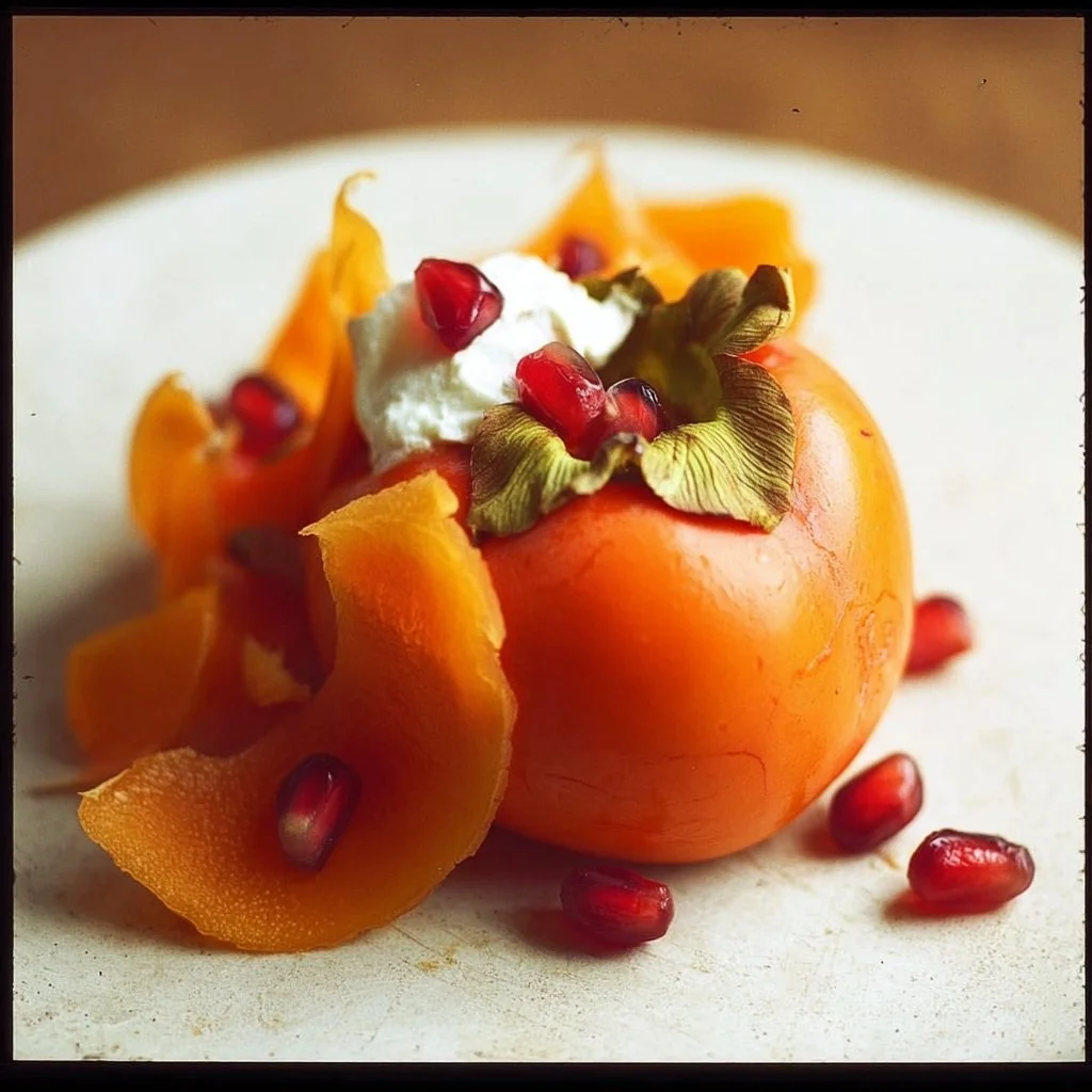 Winter Fruit Persimmon Pear