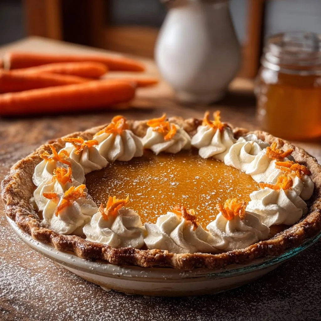 Honey Carrot Pie