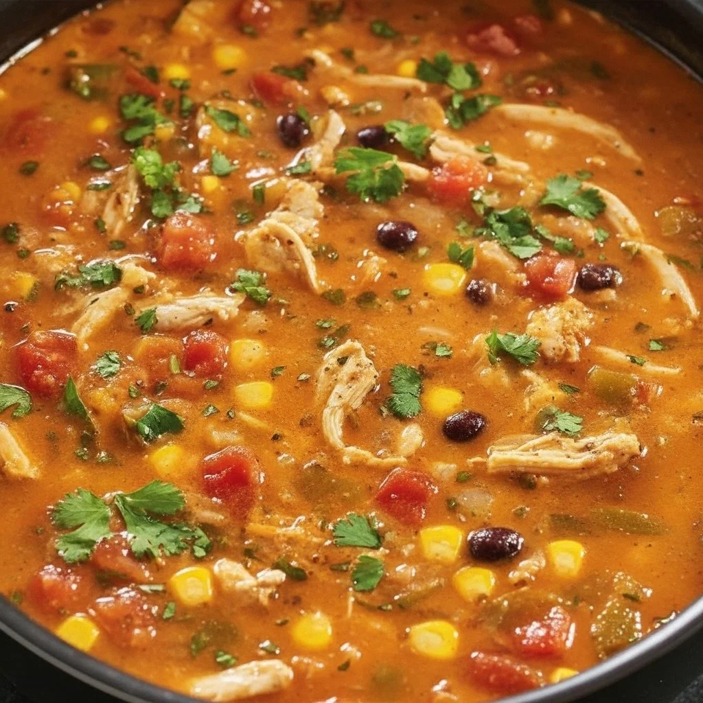 Chicken Enchilada Soup