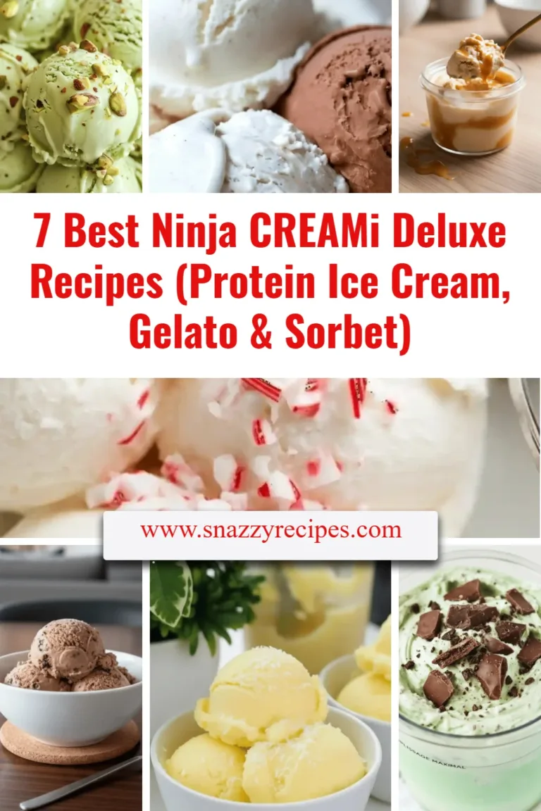 Ninja CREAMi Deluxe recipes for protein ice cream, gelato, and sorbet