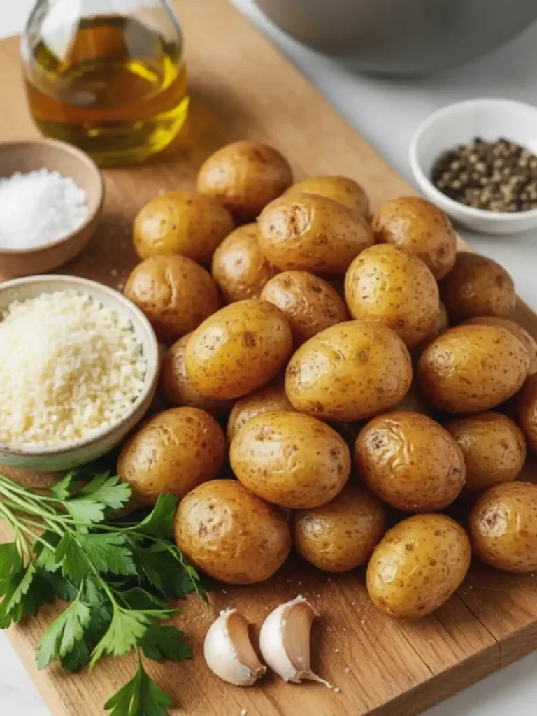 Parmesan Crusted Baby Potatoes ingredients