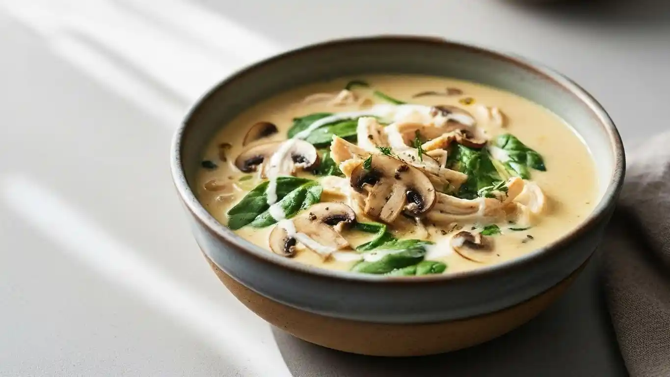 Rotisserie Chicken and Mushroom Soup: Pure Comfort in 30 Min