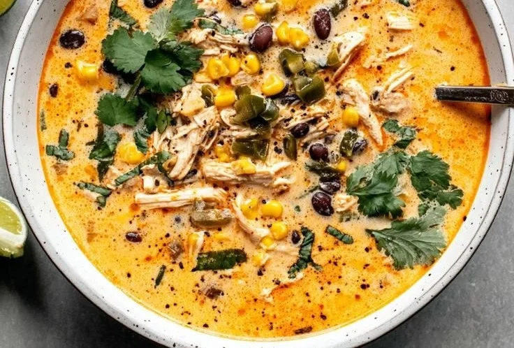 Chicken Poblano Soup