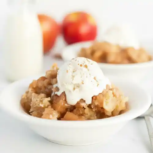 Apple Dump Cake card
