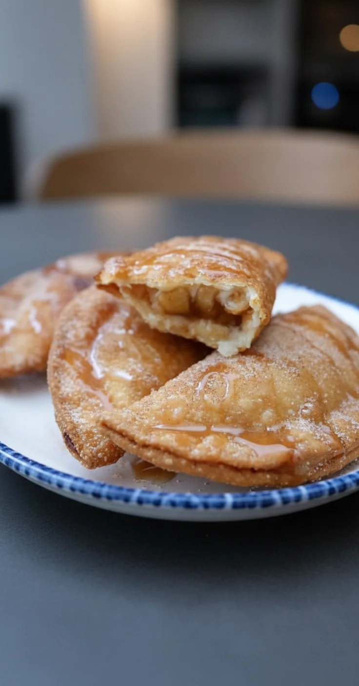 caramel apple empanadas