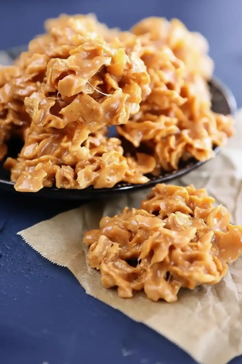 Delicious easy cornflake cookies fresh out of the oven