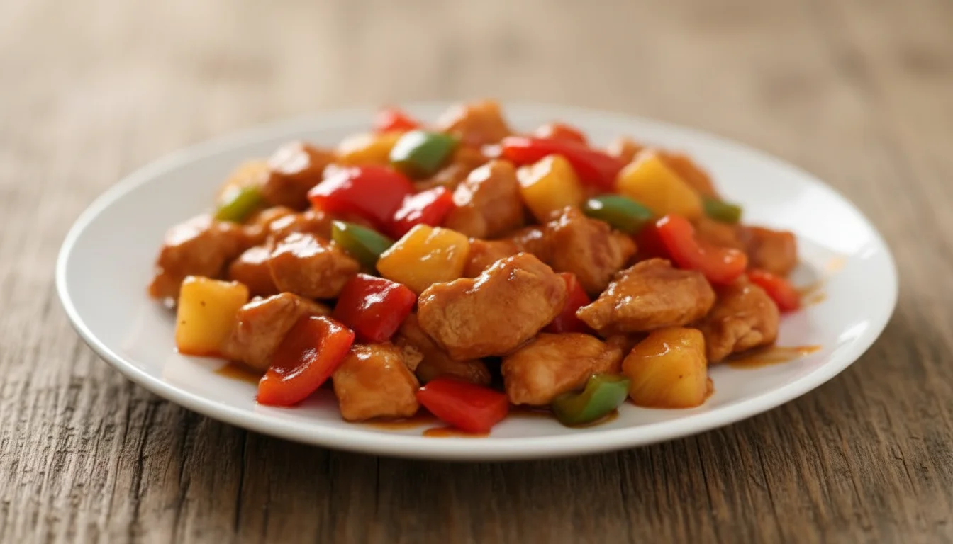 Crockpot Sweet and Sour Chicken