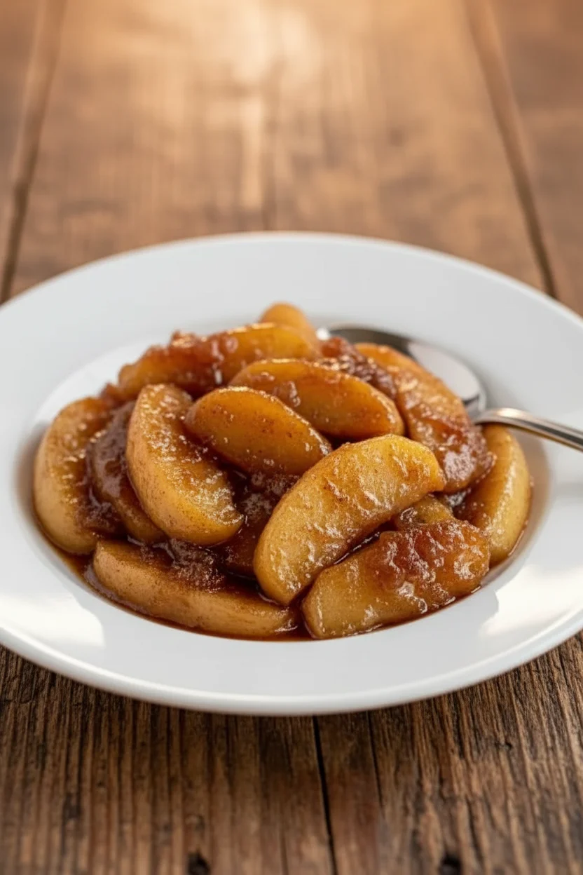 This Fried Apples Recipe is tart, sweet and has just the right amount of spice to make them a favorite… | Southern Fried Apples Recipe, Apple Recipes, Easy Apple Recipes