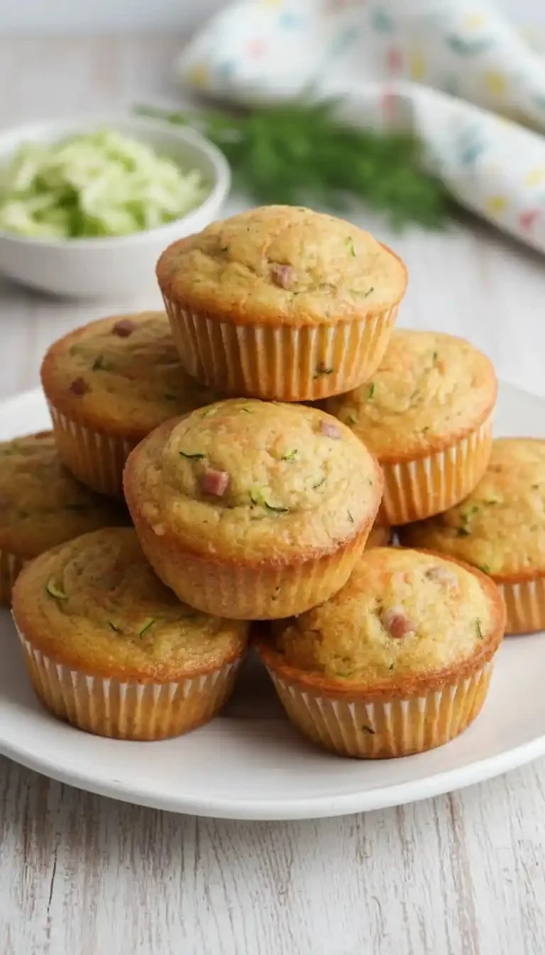 Carrot Cake Zucchini Muffins