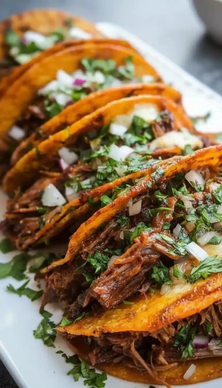 Crock Pot Birria Tacos