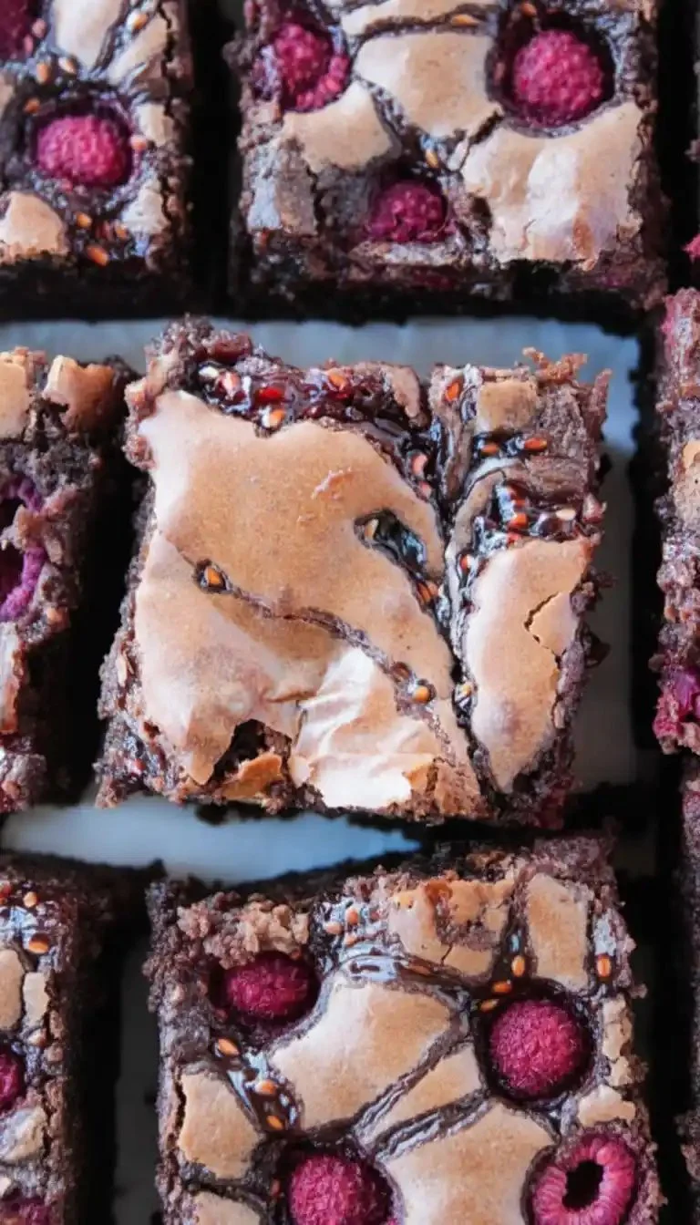 Raspberry Brownies