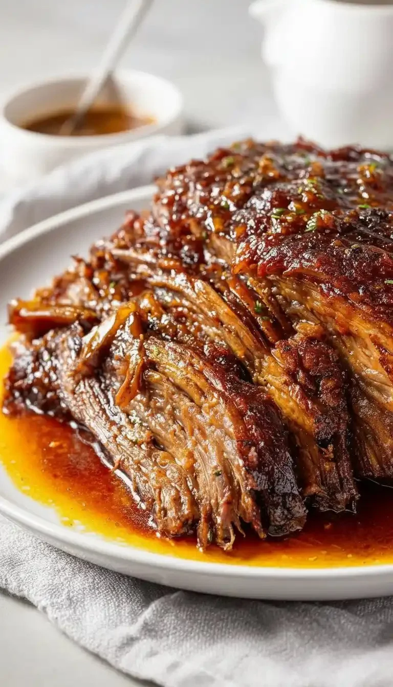 Slow Cooked Beef Brisket – Tender, Soul-Warming Perfection