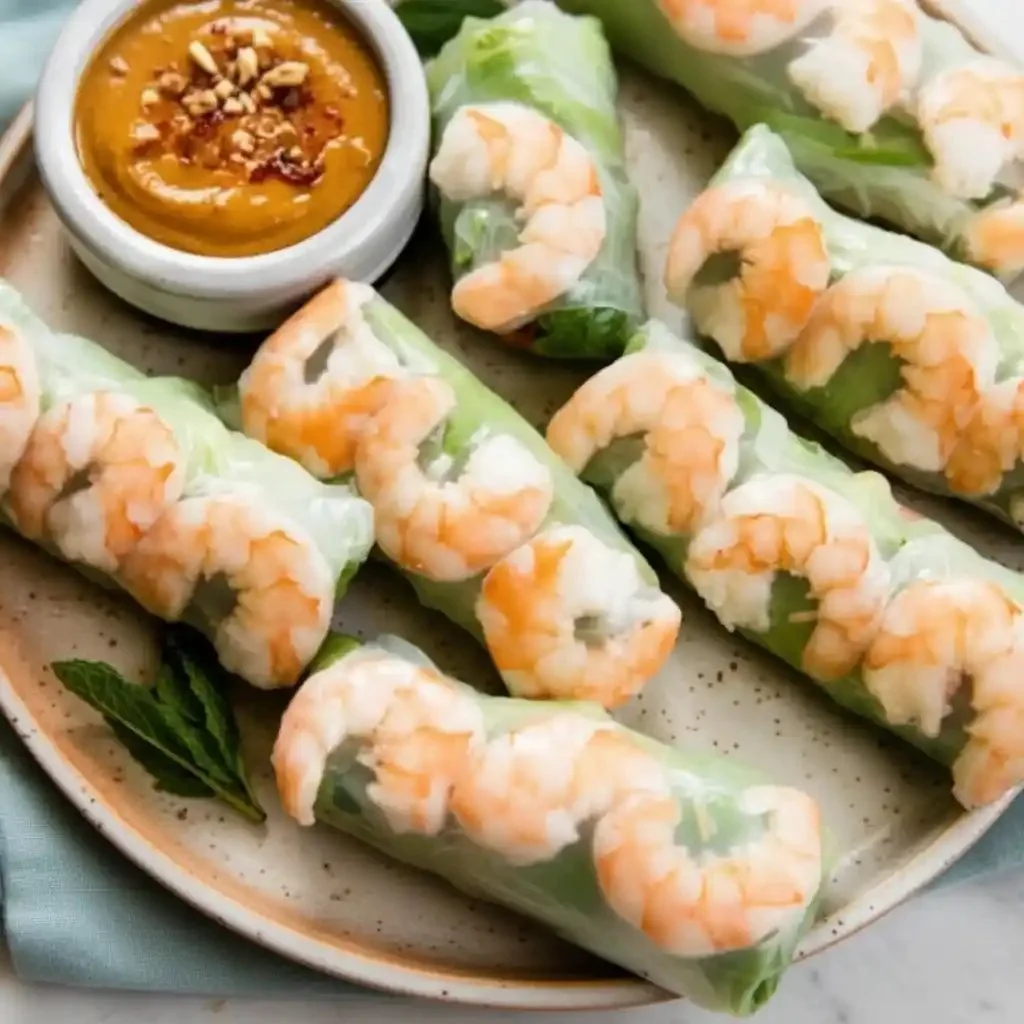 Fresh Vietnamese Spring Rolls