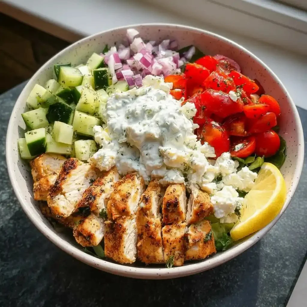 Greek Chicken Bowls: Amazing Meal Prep Delight
