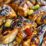 Hawaiian Turn Turn Chicken dish with vibrant tropical flavors