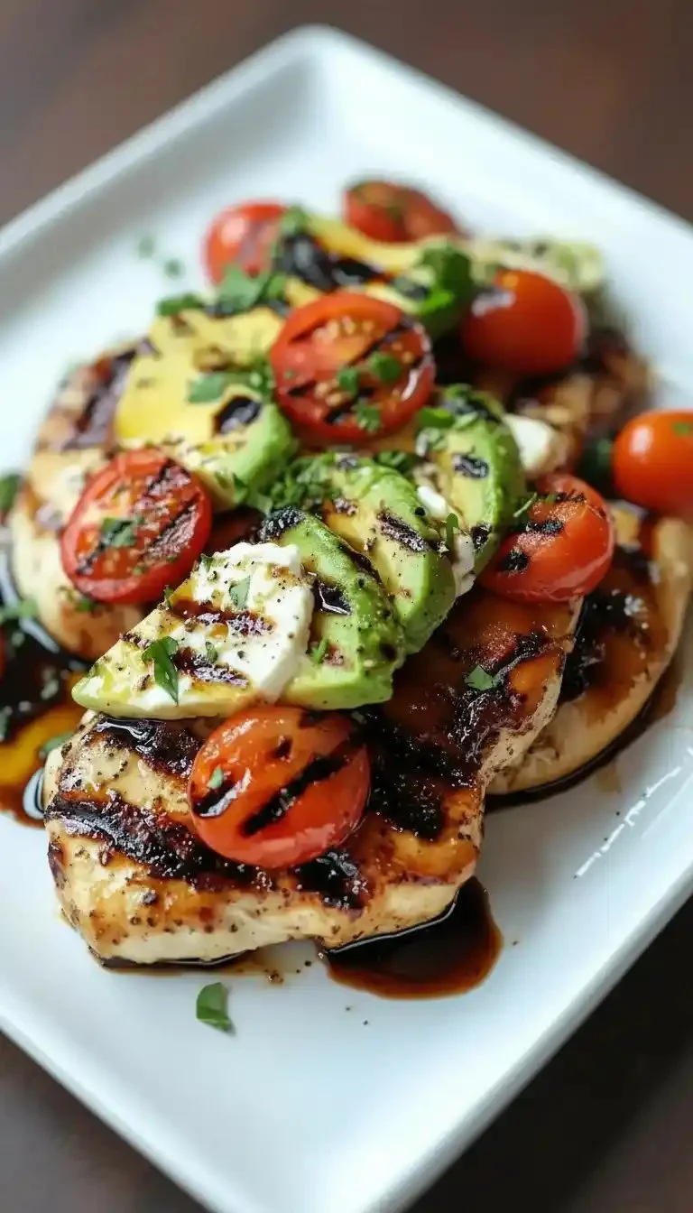 Juicy Grilled California Avocado Chicken